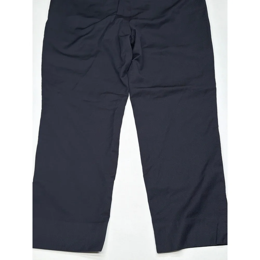 Men's Tailored Navy Blue Dress Pants Made in Italy Size 44‎ 27